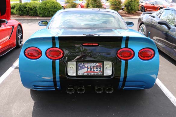 Corvette Vanity Plates from the 2019 NCM Bash
