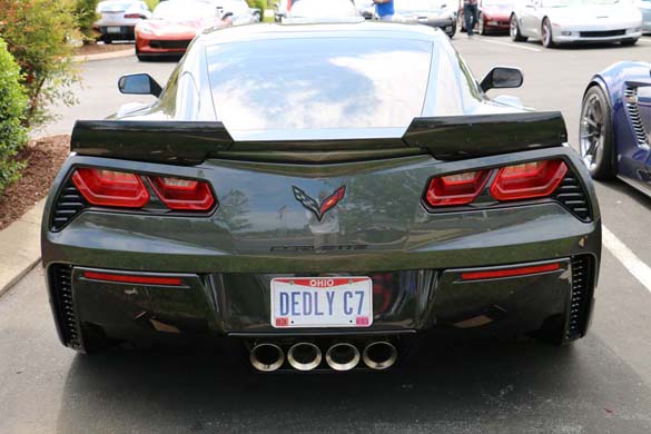 Corvette Vanity Plates from the 2019 NCM Bash