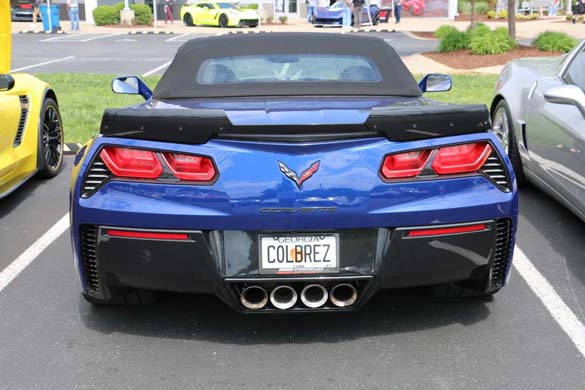 Corvette Vanity Plates from the 2019 NCM Bash
