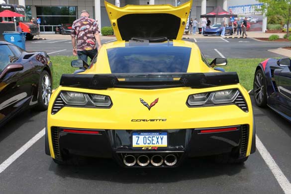 Corvette Vanity Plates from the 2019 NCM Bash