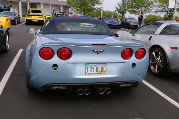 Corvette Vanity Plates from the 2019 NCM Bash