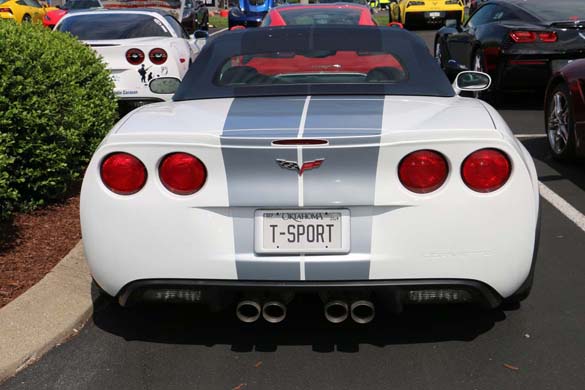 Corvette Vanity Plates from the 2019 NCM Bash