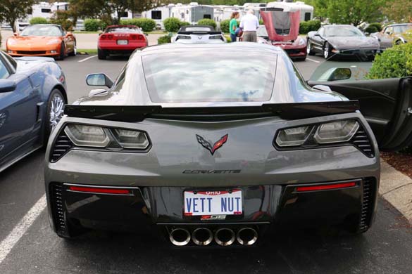 Corvette Vanity Plates from the 2019 NCM Bash