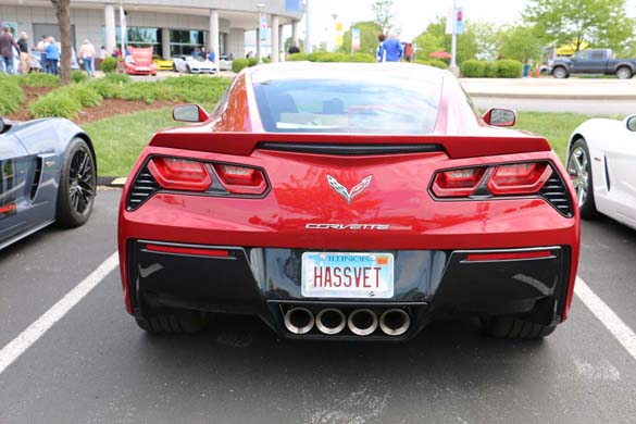 Corvette Vanity Plates from the 2019 NCM Bash