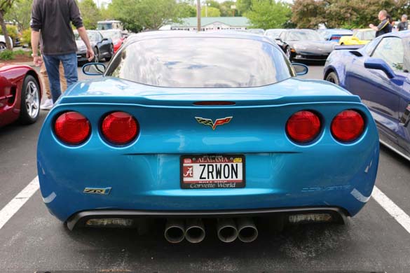 Corvette Vanity Plates from the 2019 NCM Bash