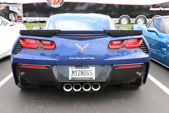 Corvette Vanity Plates from the 2019 NCM Bash