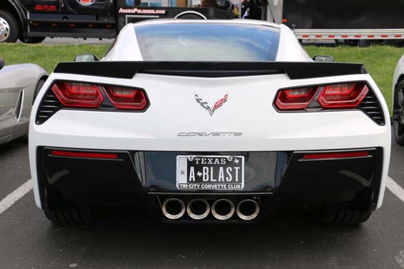 Corvette Vanity Plates from the 2019 NCM Bash