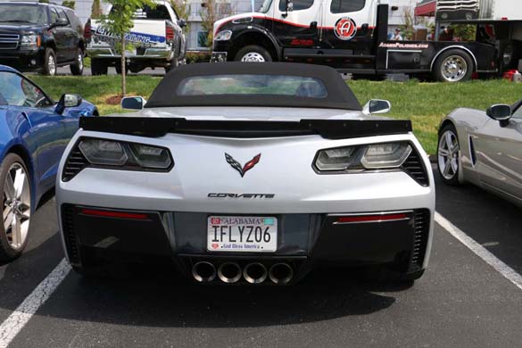 Corvette Vanity Plates from the 2019 NCM Bash