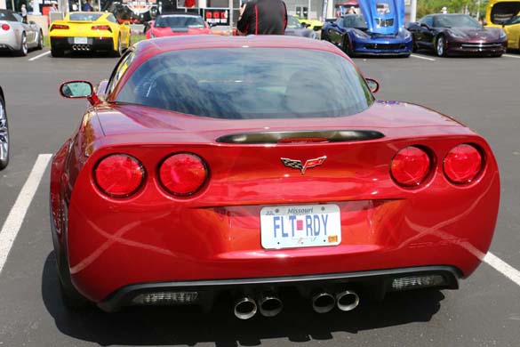 Corvette Vanity Plates from the 2019 NCM Bash
