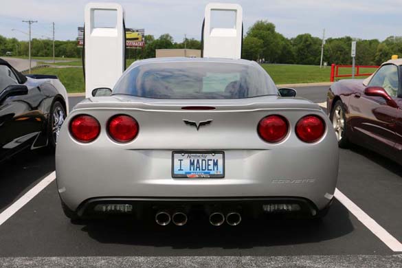 Corvette Vanity Plates from the 2019 NCM Bash