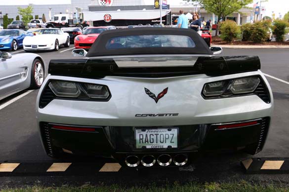 Corvette Vanity Plates from the 2019 NCM Bash