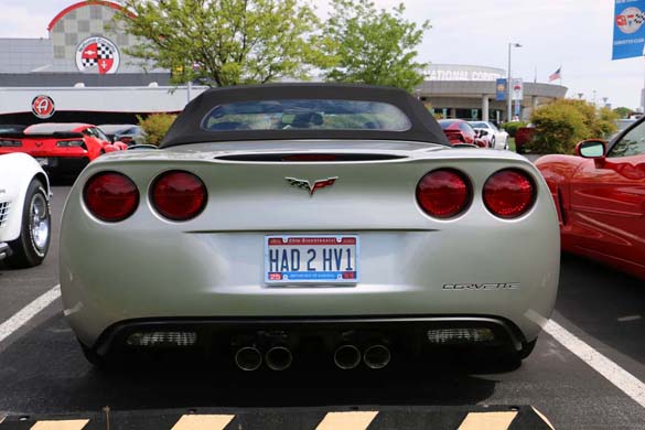 Corvette Vanity Plates from the 2019 NCM Bash