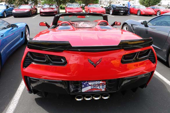 Corvette Vanity Plates from the 2019 NCM Bash