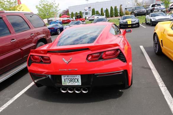 Corvette Vanity Plates from the 2019 NCM Bash