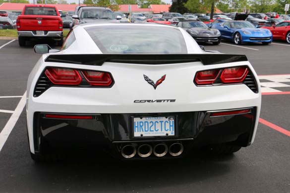 Corvette Vanity Plates from the 2019 NCM Bash