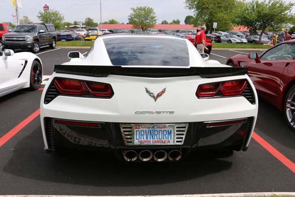 Corvette Vanity Plates from the 2019 NCM Bash