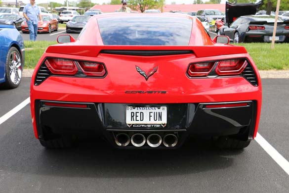 Corvette Vanity Plates from the 2019 NCM Bash
