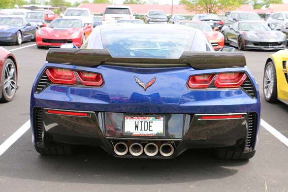 Corvette Vanity Plates from the 2019 NCM Bash