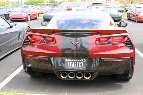Corvette Vanity Plates from the 2019 NCM Bash