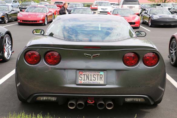 Corvette Vanity Plates from the 2019 NCM Bash