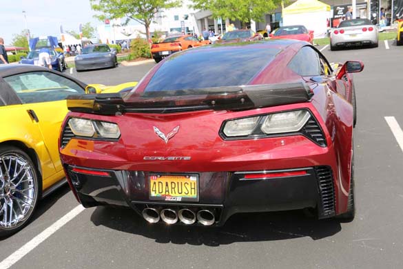 Corvette Vanity Plates from the 2019 NCM Bash