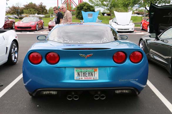 Corvette Vanity Plates from the 2019 NCM Bash