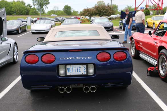 Corvette Vanity Plates from the 2019 NCM Bash