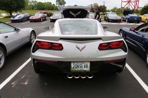Corvette Vanity Plates from the 2019 NCM Bash
