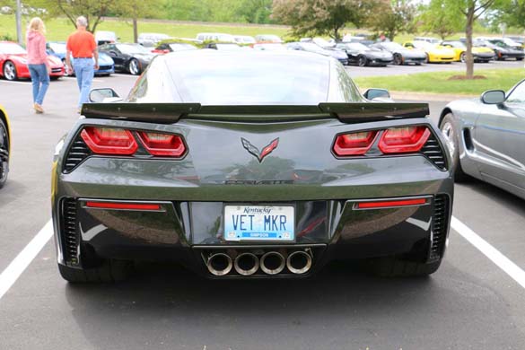 Corvette Vanity Plates from the 2019 NCM Bash