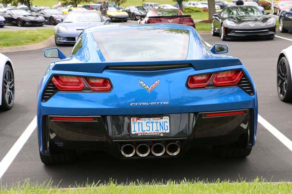 Corvette Vanity Plates from the 2019 NCM Bash