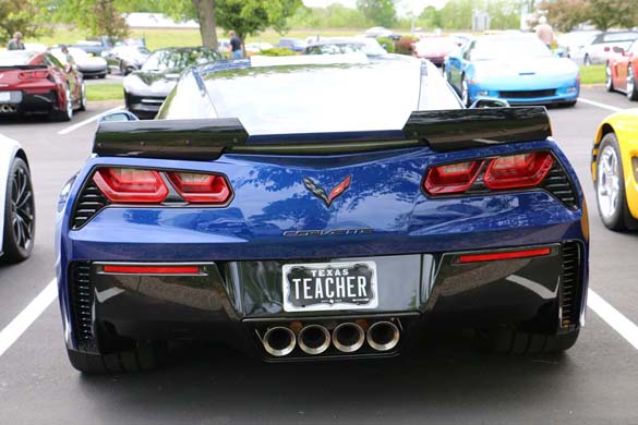 Corvette Vanity Plates from the 2019 NCM Bash