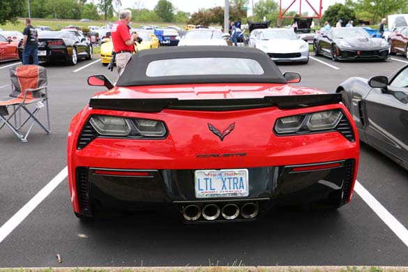 Corvette Vanity Plates from the 2019 NCM Bash