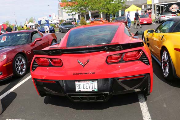 Corvette Vanity Plates from the 2019 NCM Bash