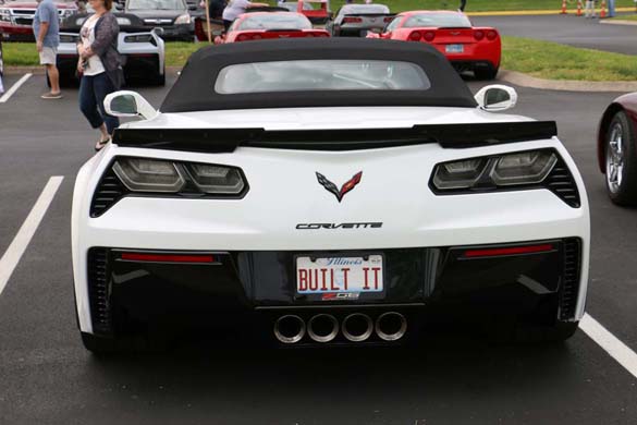 Corvette Vanity Plates from the 2019 NCM Bash