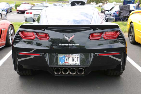 Corvette Vanity Plates from the 2019 NCM Bash
