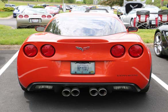 Corvette Vanity Plates from the 2019 NCM Bash
