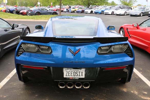 Corvette Vanity Plates from the 2019 NCM Bash