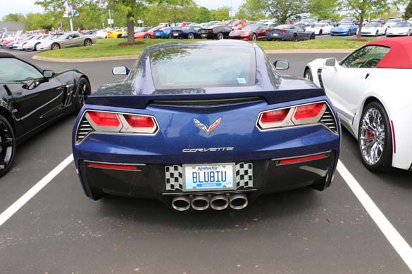 Corvette Vanity Plates from the 2019 NCM Bash