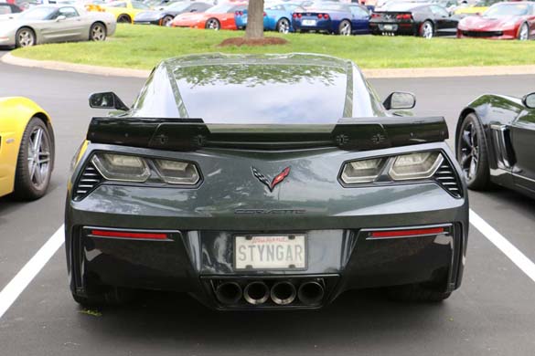 Corvette Vanity Plates from the 2019 NCM Bash