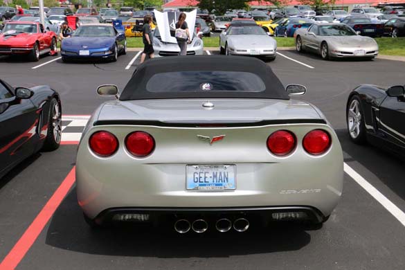 Corvette Vanity Plates from the 2019 NCM Bash