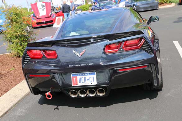 Corvette Vanity Plates from the 2019 NCM Bash