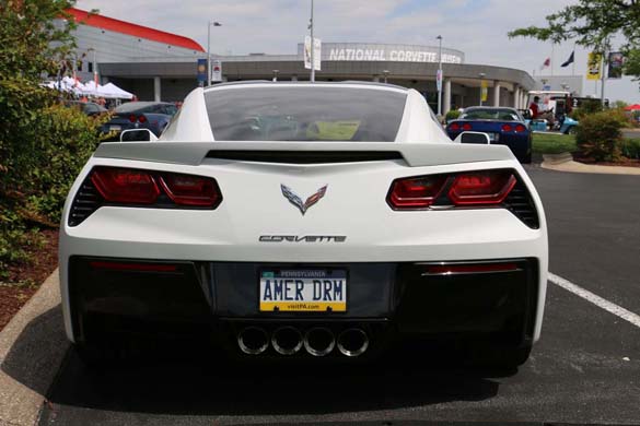 Corvette Vanity Plates from the 2019 NCM Bash