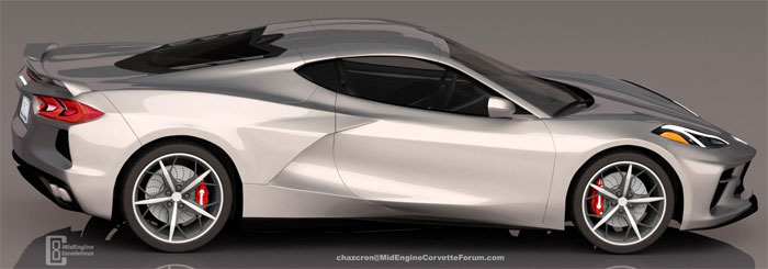 Chazcron Renders the C8 Mid-Engine Corvette