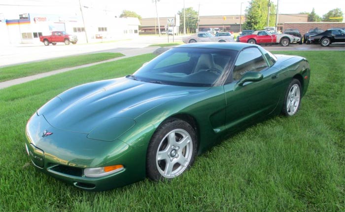 1997 Corvette Coupe in Fairway Green