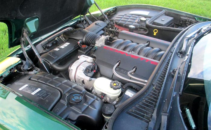 1997 Corvette Coupe in Fairway Green