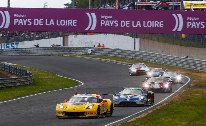 Corvette C7.Rs Receive a BoP Weight Reduction for this Weekend's Le Mans Test