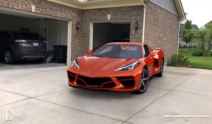 [VIDEO] Here's the 2020 Corvette Hard Top Convertible in Chazcron's Driveway