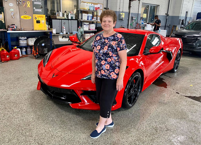 [PICS] Marine Corp Veteran Is All Smiles After Taking Delivery of His 2020 Corvette