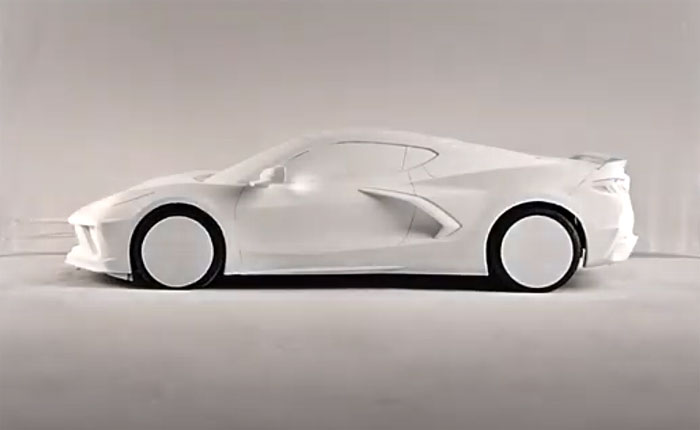 Corvette Designers Used 3D Printing for Creating a C8 Corvette Prototype