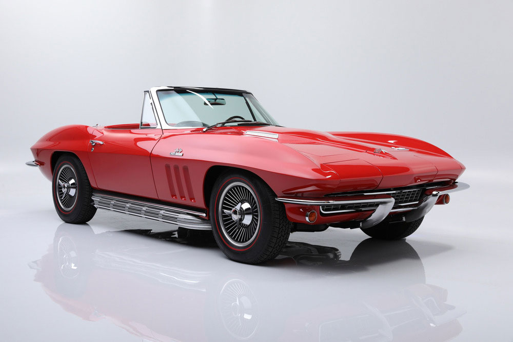 1966 red/black convertible